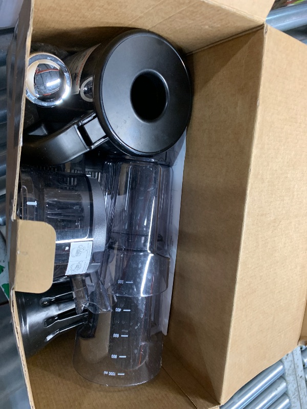 Photo 1 of ***(USED/ UNKNOWN IF MISSING PARTS)***
ACOQOOS Juicer Machines, Cold Press Juicer Whole Fruit and Vegetable with 5.3" Wider and Larger Feeding Chute (Capacity 1.8L), Easy to Clean Juicers with 2 Cups, Masticating Juicer Black