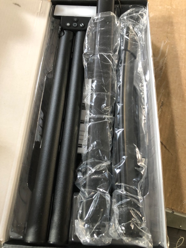 Photo 1 of (item sold for parts) (repair) AKRRYR LED Desk Lamp for Home Office, Double Head 24W with Base, Architect Light 5 Lighting Brightness