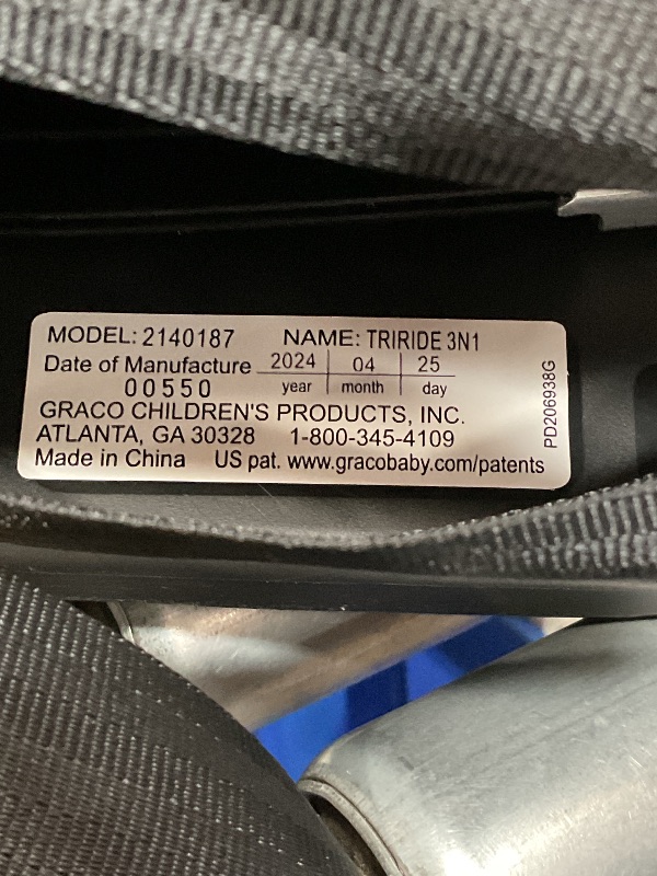 Photo 1 of (See all images) Graco TriRide 3 in 1 Car Seat 3 Modes of Use from Rear Facing to Highback Booster Car Seat