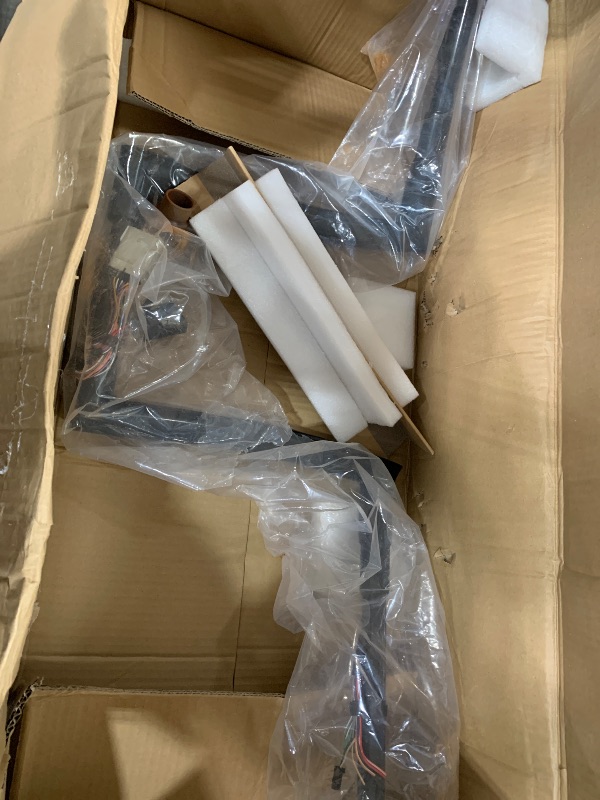 Photo 1 of TIGERSGATE Pre-wired 12" Rise Road Glide Handlebars 1.5 Inch Meathook Ape Hangers Handlebar Designed for 2008-2013 Harley Road Glide, Black