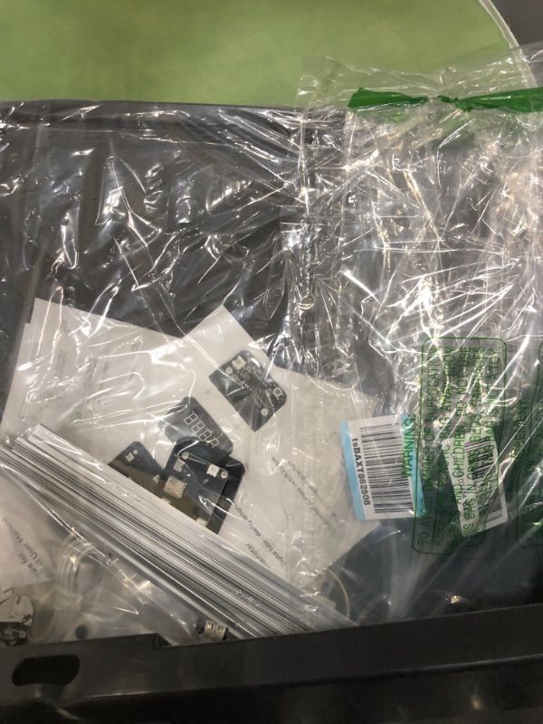 Photo 1 of TOPCUBE 3D Printer Enclosure for Bambu Lab A1 Mini Combo, 360° Transparent Acrylic Enclosure with LED Light, Odor Isolation Noise Reduction Constant Temperature 3D Printer Cover Box, 470x470x470MM