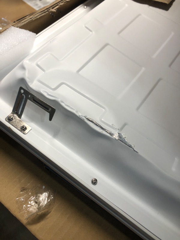 Photo 1 of (PARTS/SCRAP) (NON-FUNCTIONAL) Sunco 2x4 LED Flat Panel Light Drop Ceiling Office Fixture, 7700 LM, Selectable Features, 40W/50W/60W, 4000K/5000K/6000K, Dimmable (0-10V), Surface or Suspension Mount, Dustproof ETL 2 Pack