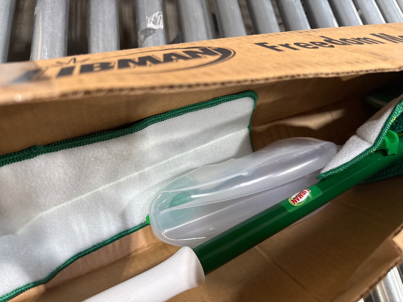 Photo 1 of (PARTIAL SET) Libman Freedom Spray Mop Kit | Microfiber Mop | Household Essentials | Hardwood Floor Cleaner | Wall Mop | 24 Oz Reservoir Tank | Two Extra Replacement Heads Included