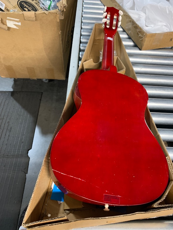 Photo 1 of ***(MAJOR DAMAGE/ SEE NOTES)***
Music Alley MA34-N Classical Junior Guitar, Natural