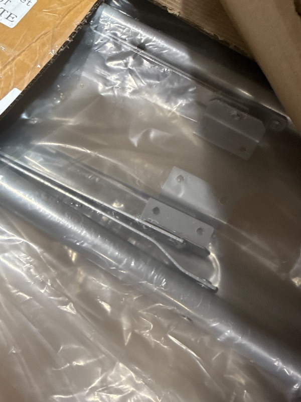 Photo 1 of Tandefio 2 Pcs Folding Table Legs 28 Inch Banquet Foldable Table Legs Collapsible Heavy Duty Steel Furniture for Home, Kitchen, DIY or Repairs Desks (Silver)