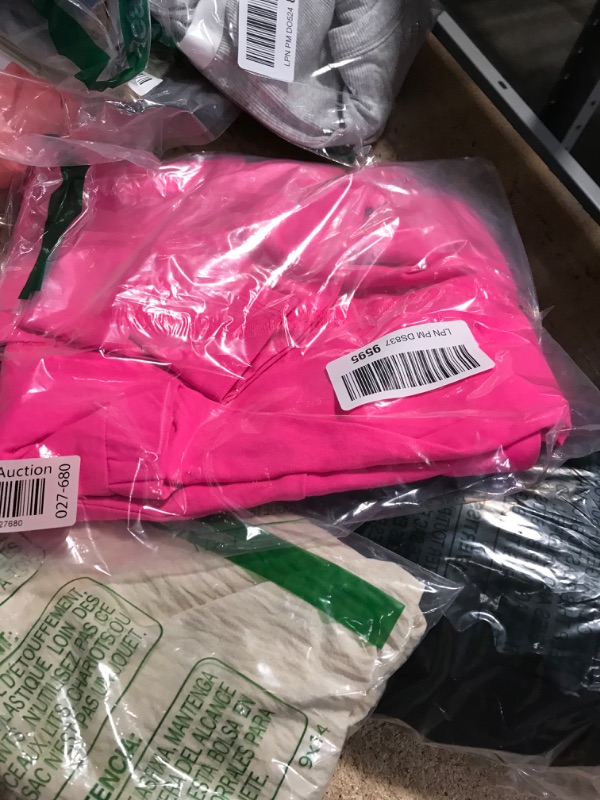 Photo 1 of & Company Super Comfy Stretch with Full Elastic Waist Pull On Hot Pink Millennium Twill Pant KP44972 Neon Pink M