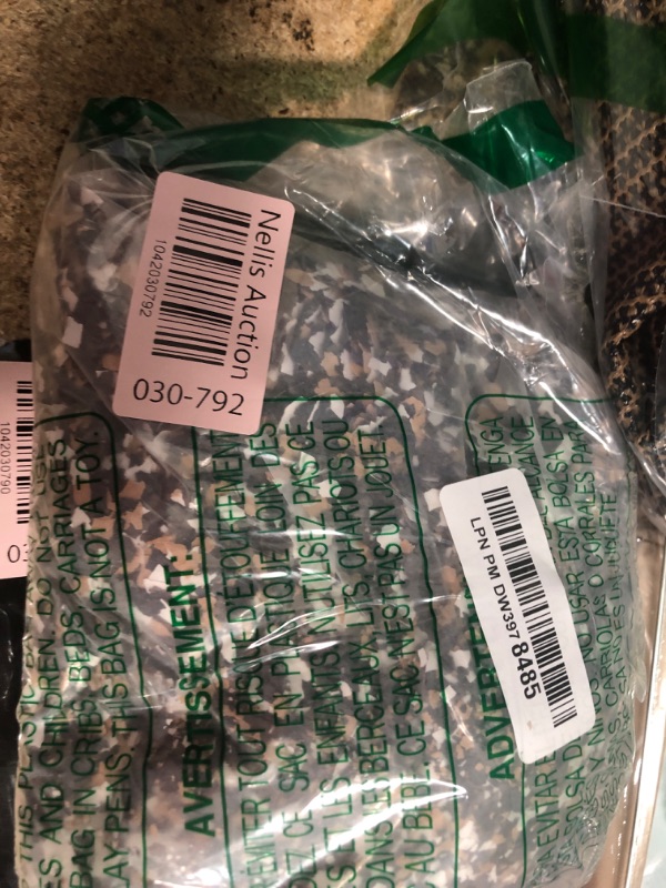 Photo 1 of 1400 G/ 3.08 Lb Blend Color Chips Concrete Floor Coatings Decorative Paint Flakes for Walls Garage Floor Paint Interior Exterior Floors (Yellow, Coffee, Black, White)