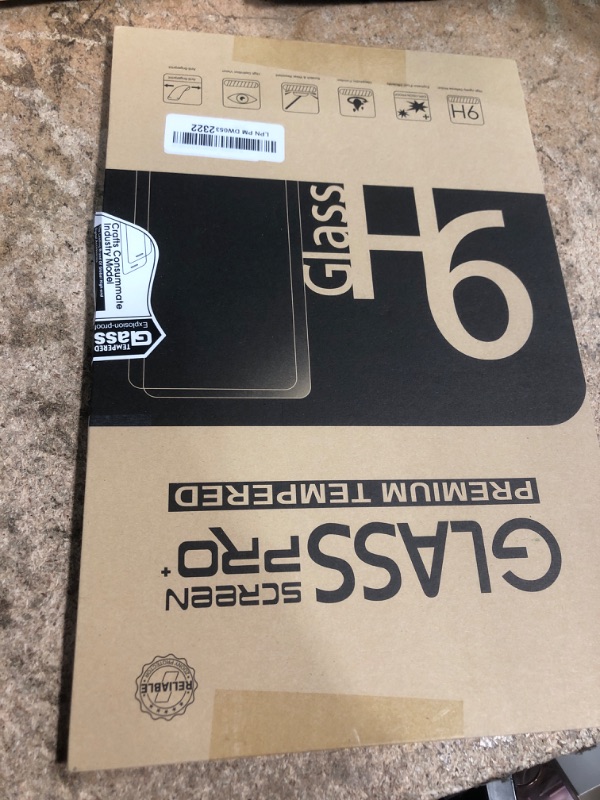 Photo 1 of (2-Pack) 15.6" Laptop Screen Protector Tempered Glass for 15.6 HP/Dell/ASUS/Sony/Samsung/Lenovo/Acer/MSI/LG and All Other Brands 15.6" 16:9 Laptop, 9H Hardness, Anti Fingerprint, No Bubble, HD