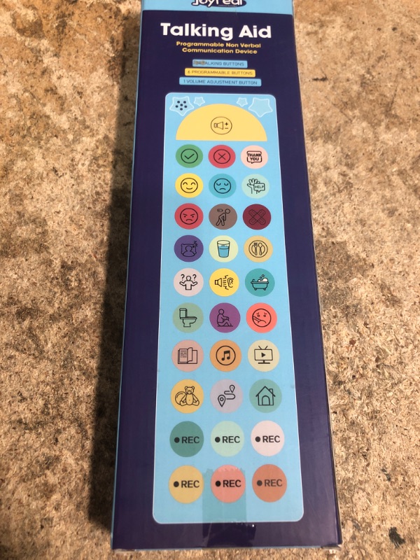 Photo 1 of AAC Device for Autism, Joyreal Non Verbal Communication Tools for Speech Therapy & Stroke Rehab. Autism Talking Aids with 6 Programmable Buttons & Adjustable Volume, Autism Toys for Kids and Adults