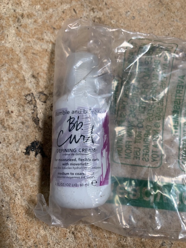 Photo 1 of Bumble and bumble. Curl Defining Styling Cream | For Moisturized Flexible Curls | Anti Frizz | Coily, Curly, Wavy | With Jojaba Oil, Avocado Oil + Coconut Oil | Travel Size, 2 Fl Oz