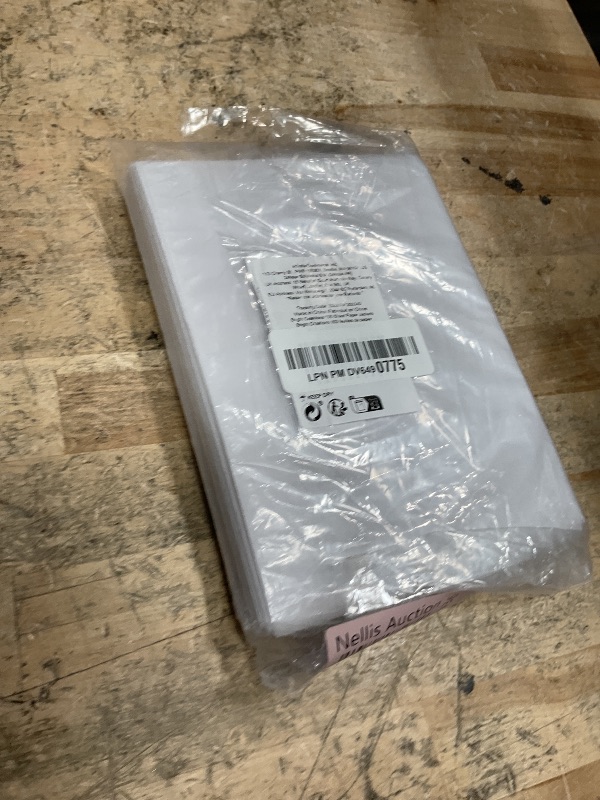 Photo 1 of 100 Pack Vellum Jackets for 5x7 Invitations, Pre-Folded Bulk Transparent Paper Envelope Liners for Wedding Cards and Scrapbooking