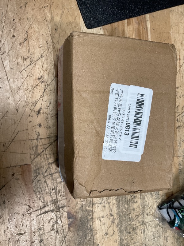 Photo 1 of 1 Pair Luggage Replacement Wheels Luggage Wheels Replacement, Outdoor Double Row Large Wheel Draw? Box Case Suitcase Accessory