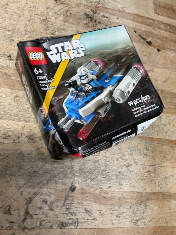 Photo 1 of LEGO Star Wars: The Clone Wars Captain Rex Y-Wing Microfighter Building Set, Collectible Star Wars Y-Wing Toy for Kids with Captain Rex Minifigure, Star Wars Gift for Boys & Girls Ages 6 and Up, 75391
