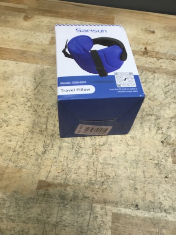 Photo 1 of ***(MISSING PART)***
SARISUN Travel Pillows for Airplanes, Airplane Pillow for Long Flight, Airplane Head Strap with Eye Mask for Sleep, Travel Neck Pillow for Car Road Trip, 360° Support Headrest, Stop Bobblehead, Black