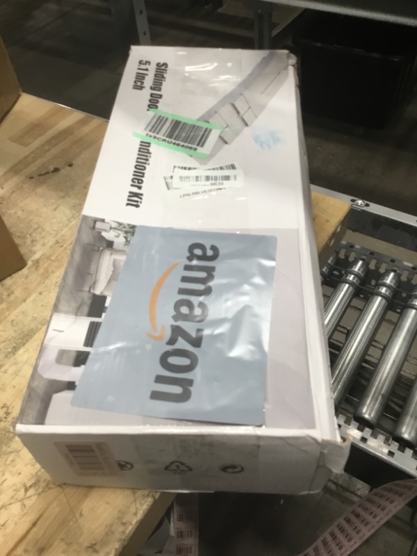 Photo 1 of Portable Sliding Door Air Conditioner Kit, Adjustable AC Sliding Door Vent Kit 16.9 Inches - 90 Inches, with 2pack 3m seal, Suit for 5.1''/13cm Exhaust Hose