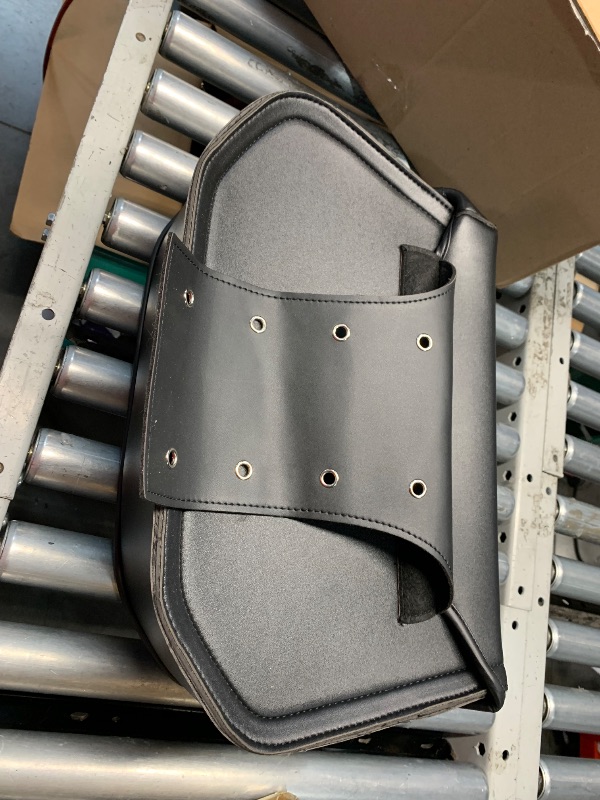 Photo 1 of ***stock photo reference only **KEMIMOTO Motorcycle Saddlebags,Upgraded Bottom Anti-scalding Motorcycle Luggage Bag 30L Large Capacity PU Leather Side Bags Compatible with Sportster Softail Dyna V-star Shadow