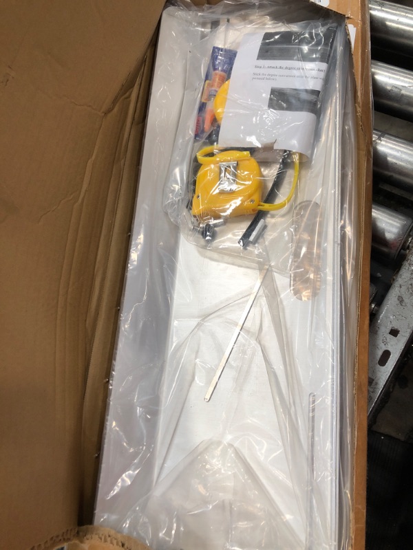 Photo 1 of HECASA DIY Toe Plates Wheel Alignment Tool, 4 Probes Toe Plates, High Grade Aluminum Toe Alignment Tool, with Double Tape Measures Conversion Chart