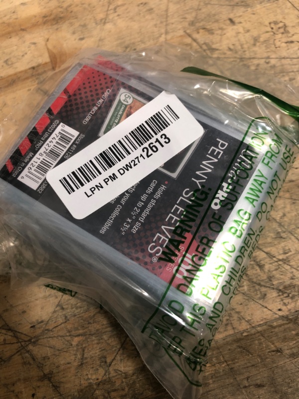 Photo 1 of 10 (Ten) Pack Lot of 100 Soft Sleeves / Penny Sleeve for Baseball Cards & Other Sports Cards (Packaging May Vary)