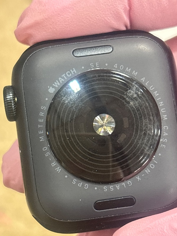 Photo 1 of **** LOCKED ***** Apple Watch SE (2nd Gen) [GPS 40mm] Smartwatch with Midnight Aluminum Case with Midnight Sport Band S/M. Fitness and Sleep Trackers, Crash Detection, Heart Rate Monitor, Retina Display