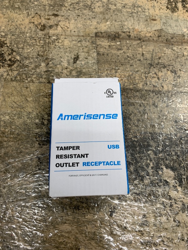 Photo 1 of [Upgraded] Amerisense GaN 65W 6Amp 3-Port USB Wall Outlet, 15 Amp Tamper-Resistant Receptacle with 2 USB Type C & 1 Type A Port, USB Charger USB-C with Wall Plated for Phone/Tablet/Laptop,UL Listed