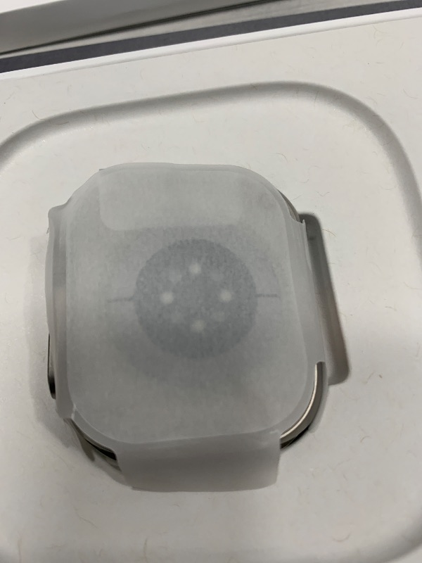 Photo 1 of *iCLOUD LOCKED* Apple Watch Ultra 2 [GPS + Cellular 49mm] Smartwatch with Rugged Titanium Case & Blue Ocean Band One Size. Fitness Tracker, Precision GPS, Action Button, Extra-Long Battery Life