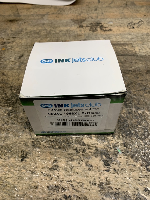 Photo 1 of 5-Star Compatible Inkjet Cartridge Replacement for 956xl. Works with OfficeJet Pro 7720, 7730, 7740, 8200, 8210, 8216, 8218, 8700, 8716, 8718, 8719, 8720 Printers. 2 Pack (Black).