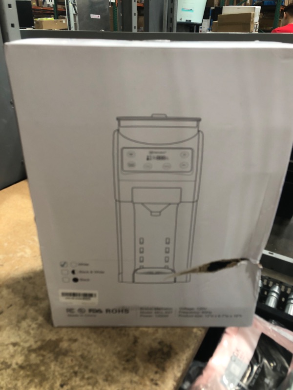 Photo 1 of *FOR PARTS ONLY* Mercalon Instant Formula Maker, Fast and Customizable Formula Dispenser Machine with Accurate Temperature Control for Baby, Automatic Powder Blending for All Brands of Bottles and Formula, White