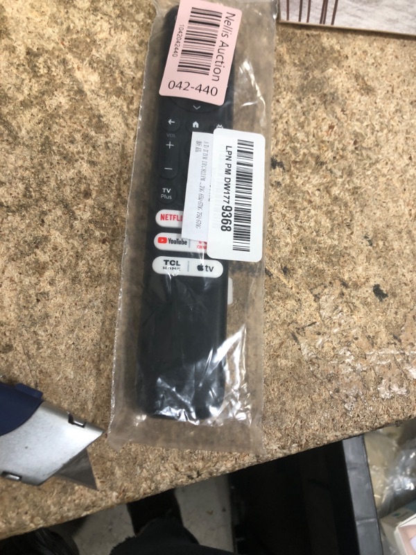 Photo 1 of AIDITIYMI RC813 FMB1 Replacement Remote Control Compatible with TCL TV 43S450G 50S450G 55S450G 58S450G 65S450G 75S450G 85S450G 55Q550G 50Q550G 65Q550G 50S45G 98S550G 55S470G 55Q670G 65Q670G 75Q670G