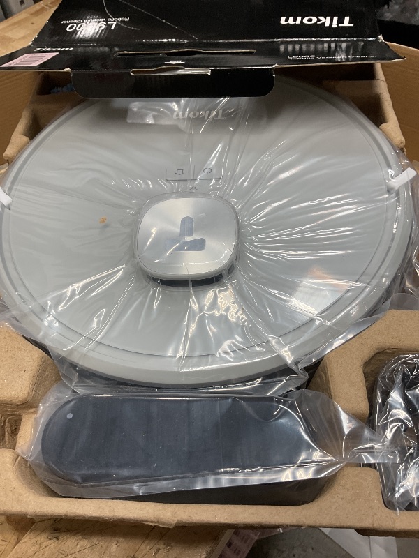 Photo 1 of Tikom Robot Vacuum and Mop with LiDAR Navigation L9000, 4000Pa Robotic Vacuum Cleaner, 150Min Max, Smart Mapping, Good for Pet Hair, Carpet, Hard Floor