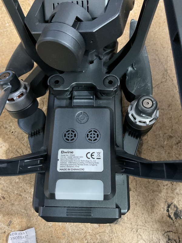 Photo 1 of **PARTS ONLY** Bwine F7GB2 Drone with 4K Camera for Adults, 3-Axis Gimbal, 9800FT Transmission Range, FAA compliance, 50Mins Flight Time with 2 Batteries, GPS Auto Return+Follow Me+Beginner Mode