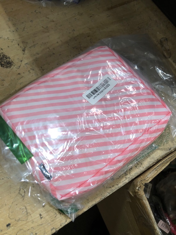 Photo 1 of BAGAIL 8 Set Packing Cubes Luggage Packing Organizers for Travel Accessories-White and Pink Stripe