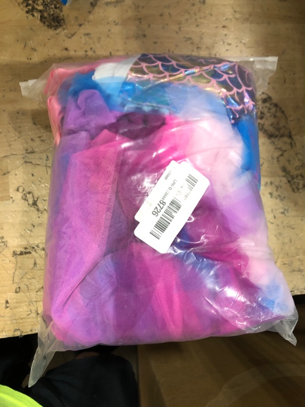 Photo 1 of * NO SIZE, APPEARS TO BE A 4/5 LITTLE GIRL**
Tutu Dreams Summer 4 Colors Mermaid Dress for Girls with Headband Birthday Party Gifts Dress Up Clothes Pink