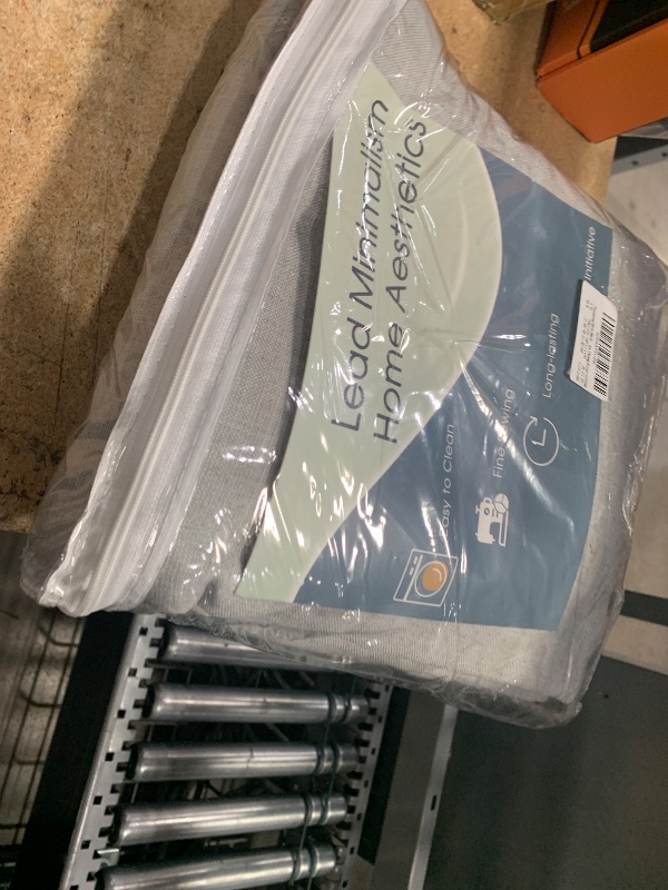 Photo 1 of Extra Long Curtain 108 Inches Long 2 Panels Set Back Tab Silver Birch Linen Drapes for Living Room Neutral Farmhouse Light Filtering Semi Sheer Linen Curtains 108 Inch Length for Large Window 9 FT