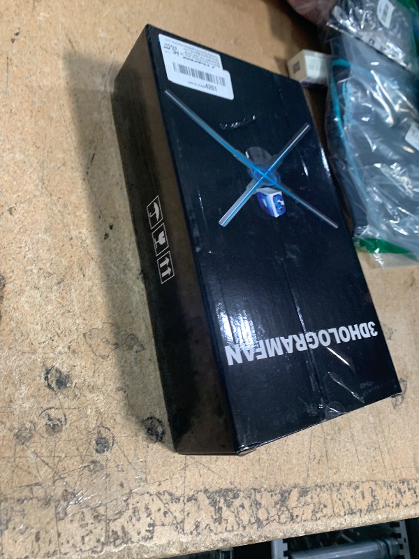 Photo 1 of 3D Hologram Fan, 52cm 3D Hologram Projector HD LED Holographic Christmas Tree Advertising Display with Remote Bluetooth WiFi,700 Video Library for Business,Bar,Halloween Missyou 20.5 Inch