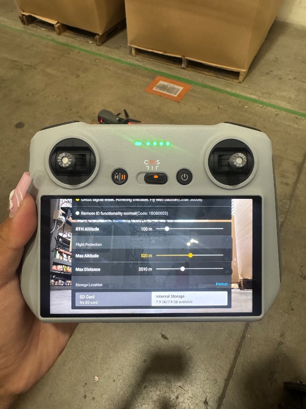 Photo 1 of *UNABLE TO FULLY TEST/BUT POWERS ON //NEEDS WI-FI//SOMEONE HAS LOGGED IN** DJI Mavic 3 Pro with DJI RC, Flagship Triple-Camera Drone with 4/3 CMOS Hasselblad camera, 43-Min Flight Time, 15km HD Video Transmission, FAA Remote ID Compliant, 4K Camera Drone 