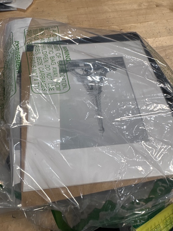 Photo 1 of  SOME ARE DAMAGED*upsimples 8x10 Picture Frame Set of 5, Display Pictures 5x7 with Mat or 8 x 10 Without, Wall Gallery Photo Frames, Black