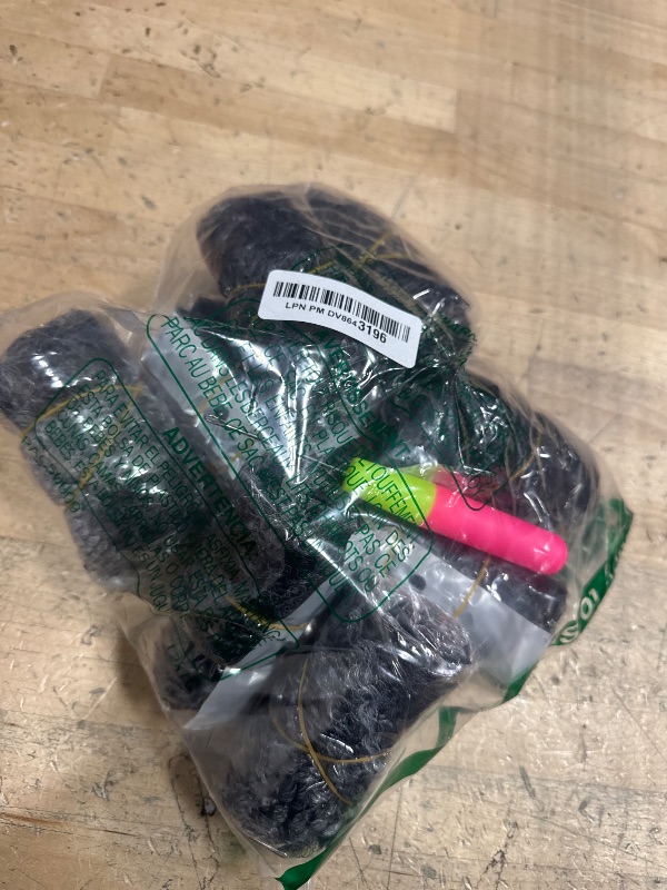 Photo 1 of 8 Packs Pre Separated Springy Afro Twist Hair 16 Inch Spring Twist Hair for Faux Locs Crochet Hair Pre Fluffed Marley Twist Crochet Braiding Hair Synthetic Extensions (8 Strands/Pack,TGREY)