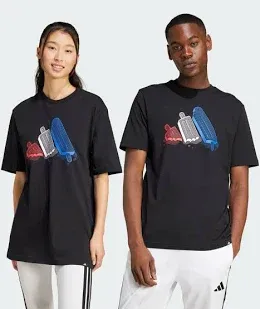 Photo 1 of adidas Men's Lounge Ice Graphic T-Shirt, Black M