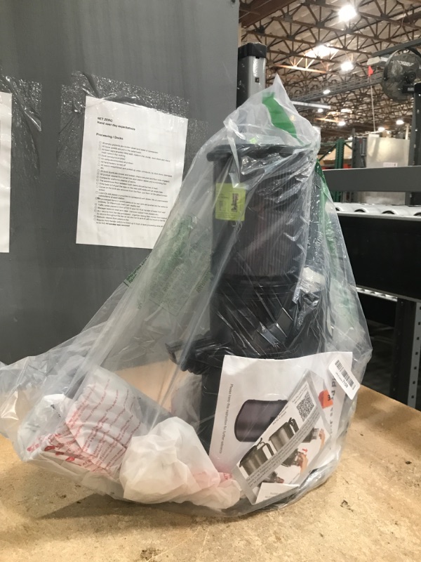 Photo 1 of *NONFUNCTIONAL* Cold Press Juicer, Masticating Juicer with 5.4" Wide Feed Chute, 350w Slow Juicer Machines Fit Whole Vegetables and Fruits with High Juice Yield, Easy to Clean (Black)