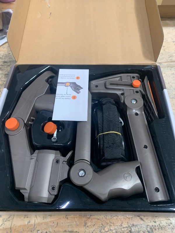 Photo 1 of Adjustable VR Gunstock Compatiable for Meta Quest 3/ Quest 3S Gun Stock|Magnetic Attachment|Adjuatale Length|Controller Pitch & Yaw Angles Tunable|Made for Meta Quest Series