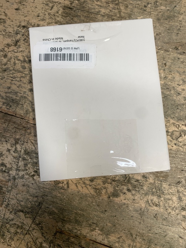 Photo 1 of [1000 PCS] Transparent Sticky Notes, 6 Sizes Clear Sticky Notes Pads, Waterproof Self-Adhesive Translucent Sticky Notes for Annotating Books, See Through Sticky Notes for School & Office