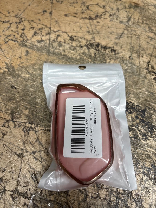 Photo 1 of ***(PARTS ONLY/ MAJOR DAMAGE)***
WKEDQAF Car TPU Key Case For Kia Key Fob Cover Fit for 2023 2024 Kia Telluride 5 Buttons Smart Key Fob Shell (Pink)