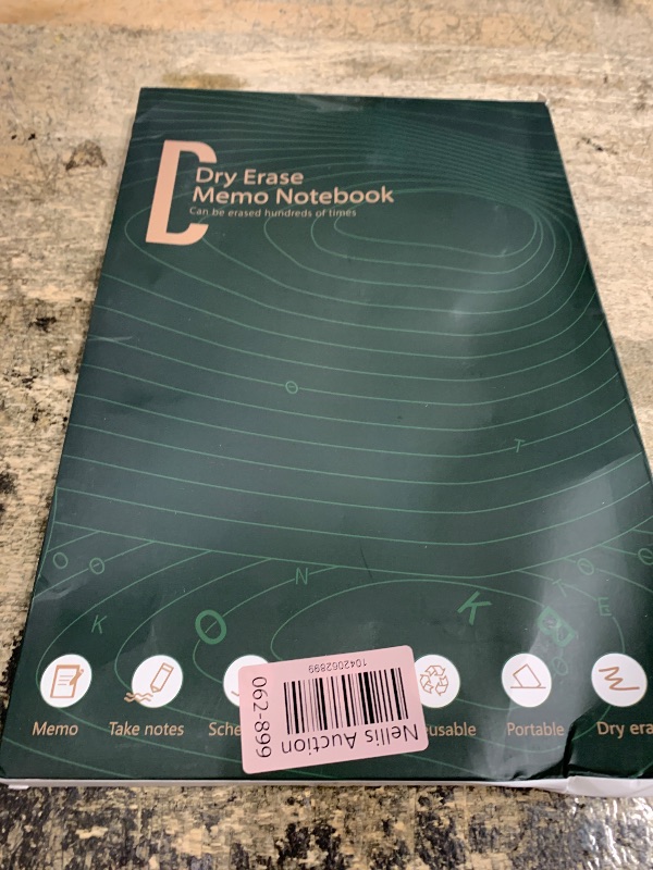 Photo 1 of NEWYES Whiteboard Notebook Erasable Meeting Notebook Dry Erase White Board for Meeting, Business, Office, Home (A4)