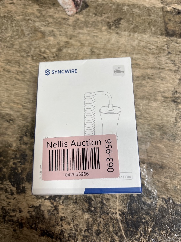 Photo 1 of [Apple MFi Certified] Syncwire iPhone Car Charger 32W Super Fast Car Phone Charger Cigarette Lighter USB Car Adapter with Build-in 5FT Coiled Lightning Cable for Apple iPhone 14/13/12/11/XR/Max, iPad