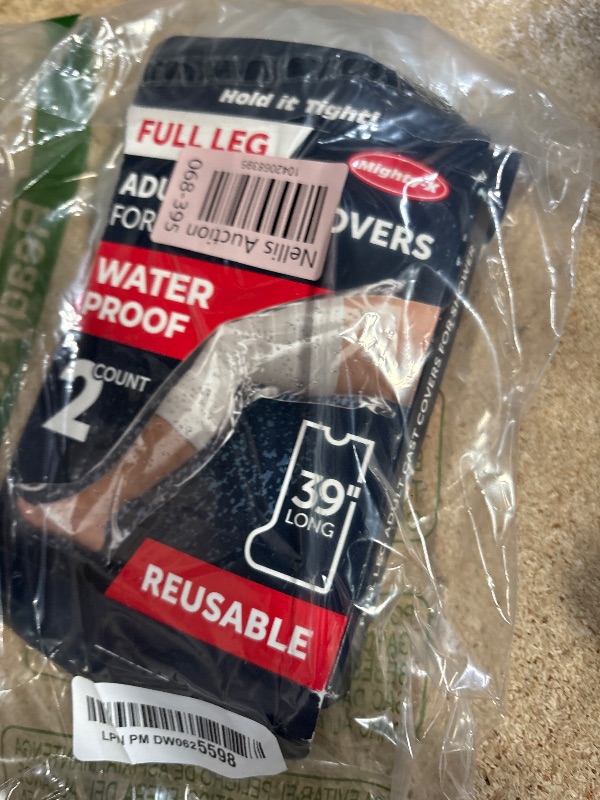 Photo 1 of 100% Waterproof Cast Covers for Shower Leg - Tight Seal - 2pk Reusable Adult Full Leg Cast Protectors - Thigh, Knee, Ankle, Foot - Strong and Durable
