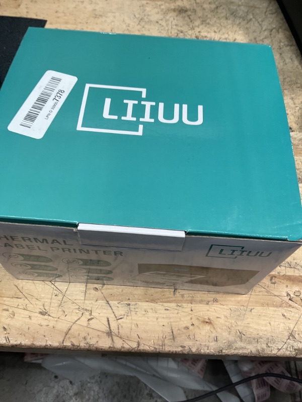 Photo 1 of LIIUU Thermal Shipping Label Printer Bluetooth, 4x6 Label Printer for Shipping Packages, Support iOS, iPhone, iPad, Android, Mac, Windows, Widely Used for Amazon, UPS, USPS, Ebay, Etsy