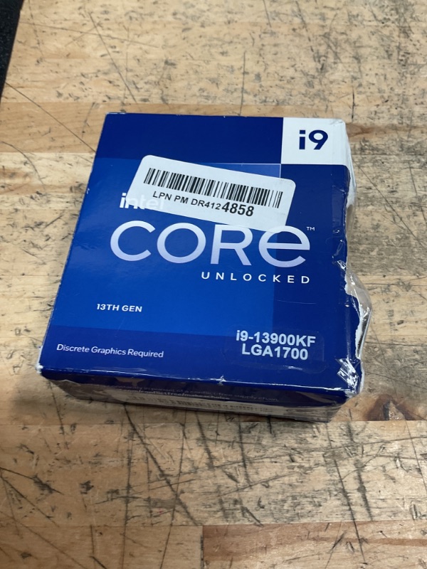 Photo 1 of *FOR PARTS ONLY* Intel Core i9-13900KF Processor 36 MB Smart Cache Box