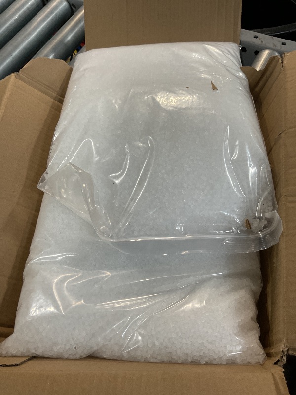 Photo 1 of 10 lb Polypropylene Pellets, Polypropylene Pellets Weighted Stuffing Beads, Bean Bag Filler Beads, Weighted Beads for Stuffed Animals, Weighted Beads for Bean Bags, Doll, Blankets and Crafts