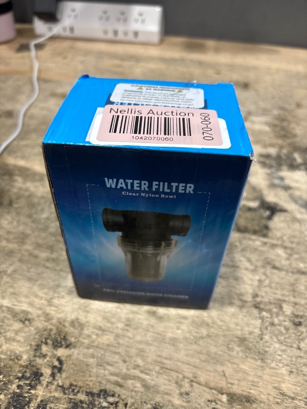 Photo 1 of 3/4" Female NPT in-Line Strainer with 100 mesh Stainless Steel Filter Screen (3/4“ 100 Mesh)