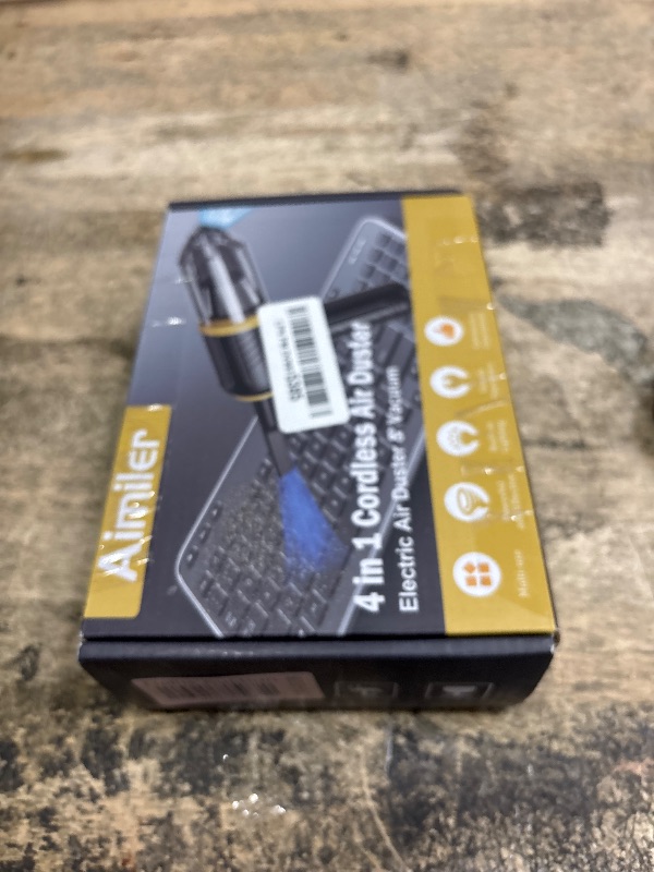 Photo 1 of Compressed Air Duster, Perfect Replacement for Compressed Air Canisters, Keyboard Cleaner, Computer Cleaner, Cordless Air Duster, Up to 150,000 RPM, 9000mAh Duster